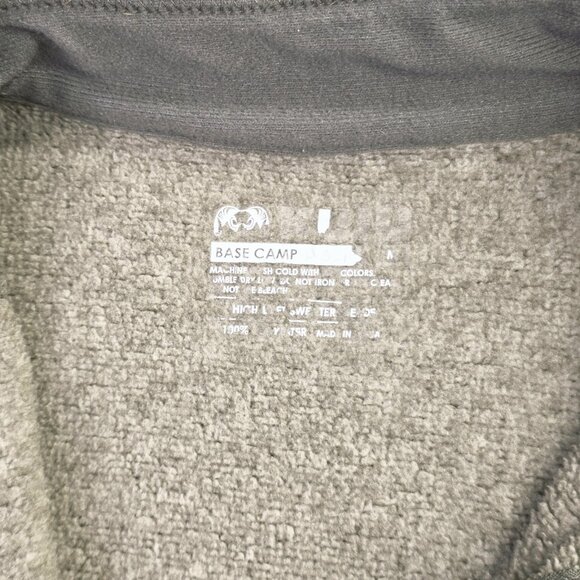 KUIU Base Camp High Loft Sweater Fleece Pullover Mens M Brown Half Zip Outdoor - Picture 5 of 12